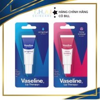 Son dưỡng môi Vaseline Lip Treatment (Original/Rosy Tinted) hàng chính hãng Thái Lan
