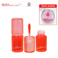 Son dưỡng môi VITAMIN E ĐỎ Rosy Sweet Love Làm Mềm Môi Hồng Môi Giảm Mờ Thâm [ TẶNG GƯƠNG KIM TUYẾN]