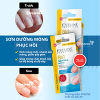 Sơn Dưỡng Móng Eveline 8b1 Total Action 12ml