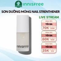 Sơn dưỡng móng innisfree Nail Strengthener 6 mL Hàn Quốc