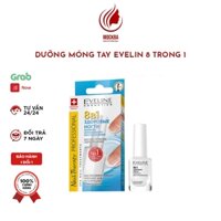 Sơn dưỡng móng tay Eveline chăm sóc móng chắc khoẻ phục hồi móng yếu xước giòn