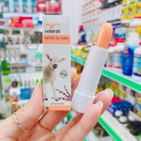Son dưỡng nhau thai cừu lanolin Rebirth cho môi mềm mịn