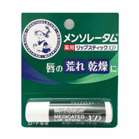 Son dưỡng Omi Menturm Nhật Bản hỗ trợ giảm khô và nứt nẻ môi