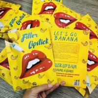 Son Dưỡng Parea Filler Lipstick Let's Go Banana Lip Balm - Cam Đào