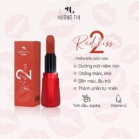 Son dưỡng Red Kiss 2 Màu Cam Đất Hương Thị