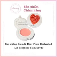 Son dưỡng Su:m37 Dear Flora Enchanted Lip Essential Balm SPF10_HÀNG TÁCH SET