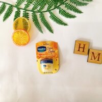 @Son dưỡng Vaseline Creme Brulee Lip Therapy 7g