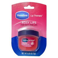 Son Dưỡng VASELINE LIP THERAPY Trị Thâm Môi 7g USA - ROSY LIPS HOA HỒNG