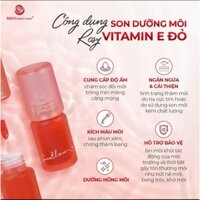 SON DƯỠNG VITAMIN E ĐỎ
