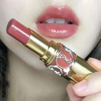 Son Dưỡng Ysl Rouge Volupte Shine 86 Màu Hồng nâu Đất Fullsize Fullbox