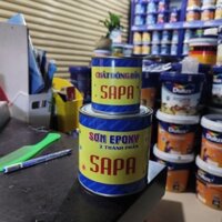 Sơn Epoxy 2 Thành Phần Sapa 1Kg/Bộ