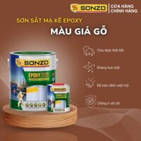 Sơn Epoxy 2 Thành Phần_Giả Gỗ_1KG