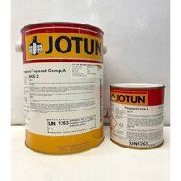 Sơn Epoxy Jotun Penguard Topcoat base 2 màu xám Grey 38  _5L/bộ