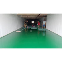 Sơn Epoxy màu xanh đậm, sơn trong nhà. Sơn KCC ET5660 G473505. Sơn nền nhà xưởng, nhà kho