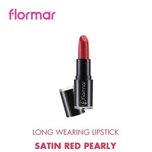 Son Flormar Long Wearing Lipstick #L006 Satin Red 4.2g