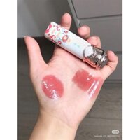 Son Flower Knows Butterfly Cloud Collar Glossy Lipstick #C07 red bean