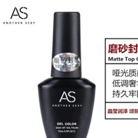 Sơn gel AS sơn bóng lì (Matte top coat) (hàng nhập) (TQ)