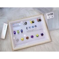 sơn gel mắt mèo kim cương huaxi set 6 màu