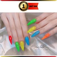 Sơn gel móng tay nail Neon 12 màu cao cấp , Sét sơn móng tay gel bóng bền chính hãng tặng bảng màu