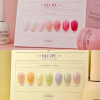 Sơn gel Recipe của hãng Valla set Pink Soup và set Camembert Cheese Hàn quốc 🇰🇷