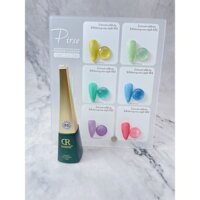 sơn gel set mắt mèo xanh kim cương