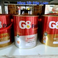 Sơn gỗ Pu G8 mã cao cấp lon 4kg tùy chọn loại LÓT, BÓNG, CỨNG