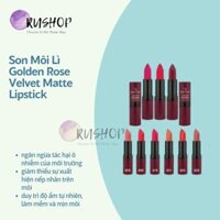 Son Golden rose velvet matte - Son lì Thỗ nhĩ kỳ - Rất nhiều màu tuỳ chọn - 21 Cam Đất