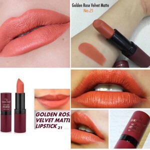 Son Golden Rose Velvet Matte Lipstick