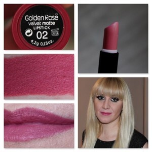 Son Golden Rose Velvet Matte Lipstick