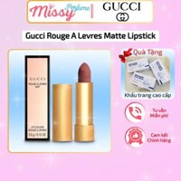 son gucci rouge a levres matte lipstick. son lì gucci chính hãng đầy đủ bill, gucci 208 308 505 không gây khô môi 👄