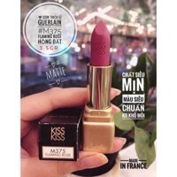 Son Guerlain Kiss kiss matte M330 Spicy Burgundy, M347, M 375, M377