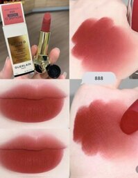 Son Guerlain Rouge G Velvet 888 Le Rouge Brun Màu Đỏ Thẫm