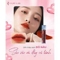 SON HAN Yubylab màu 04( Đỏ Nâu)