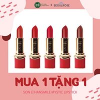 Son Hansmile Mystic Lipstick (Mua 1 cây, tặng 1 cây)