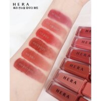 Son Hẻa Sénual Powder Matte và Hera Sensual Spicy Nude Gloss