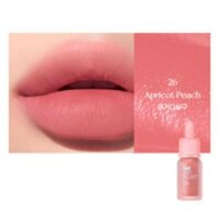 Son Ink Airy 26 Hồng Trà, Son Peripera Ink Airy Velvet 26 Apricot Peach