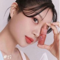 Son Ink Airy 27 Inside Peach Cam Đào Đất Kem Lì Peripera Ink Airy Velvet Lip Tint 4g
