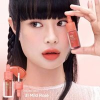 Son Ink Airy 31 Cam Gạch, Son Peripera Ink Airy Velvet 31 Mild Rose