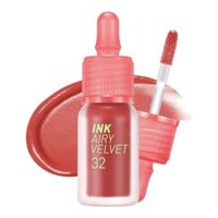Son Ink Airy 32 Reddish Rose Hoa Hồng Khô Kem Lì Peripera Ink Airy Velvet Lip Tint Mới Nhất 4g