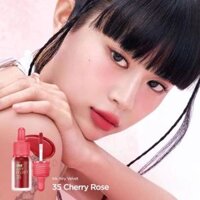 Son Ink Airy 35 Đỏ Cherry, Son Peripera Ink Airy Velvet 35 Cherry Rose