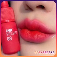 SON INK PERIPERA VELVET SỐ 08