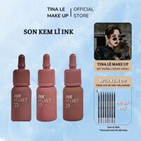 Son Ink  Son kem lì Peripera Ink Velvet chất nhung mịn, màu sắc xu hướng, lâu trôi