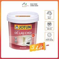 Sơn Jotun Essence Dễ Lau Chùi nội thất (5lít). Với tính năng nhẹ mùi lau chùi tuyệt hảo.