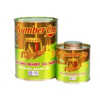 SƠN KẼM 2 THÀNH PHẦN CỰC CHẤT NUMBER ONE, SƠN BÁM CHẮC, NHANH KHÔ 2 THÀNH PHẦN 1KG