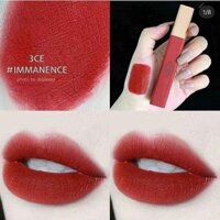 Son kem 3CE Immanence – Cloud Lip Tint đỏ rượu