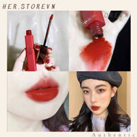 Son Kem 3CE Macaron Red – Cloud Lip Tint Màu Đỏ Tươi Ánh Cam
