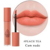 Son Kem 3CE Soft Lip Lacquer Màu #Peach Tea