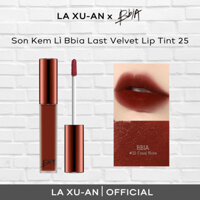 Son kem BBIA Last Velvet Lip Tint Màu 25 - Hàn Quốc