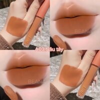 Son kem BeAna son nâu tây son tone nude màu son siêu sang chảnh