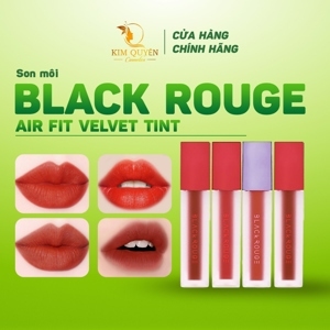 Son kem Black Rouge Air Fit Velvet Tint Ver 8 The Crystal
